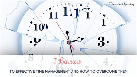 Bust Through Your Day: Conquer Time Management Barriers Like a Pro!